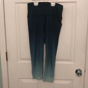 Aerie ombré blue leggings